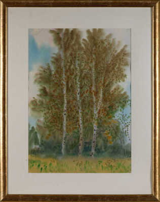 Свешников Борис Петрович. Три берёзы